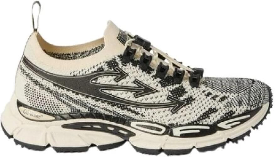 Off White Be Right Back Knit Sneakers