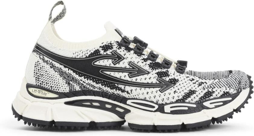 Off White Be Right Back Knit Sneakers