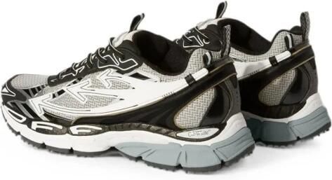 Off White Moderne Mesh Sneakers met Iconische Details - Foto 13