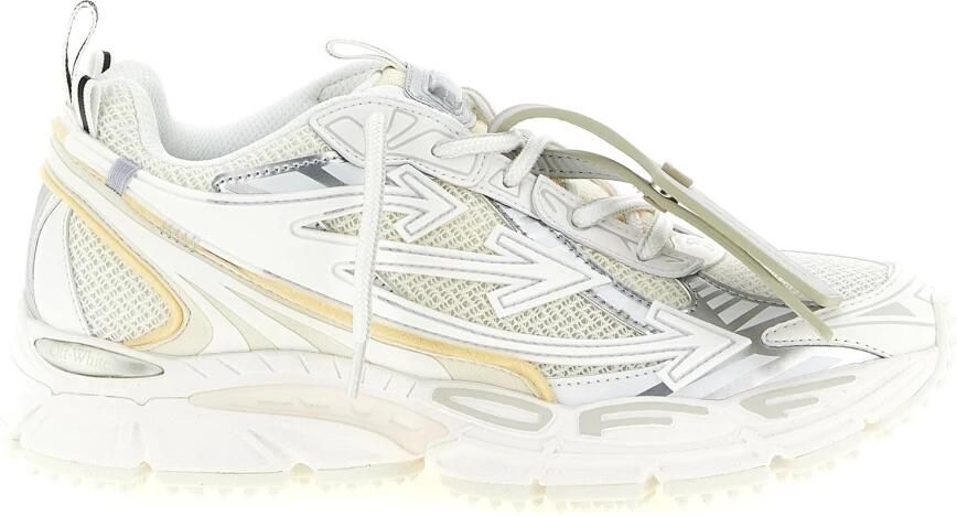 Off White Sneakers Ow Be Right White Dames