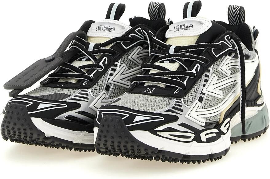 Off White Be Right Back Mesh Sneakers - Foto 7