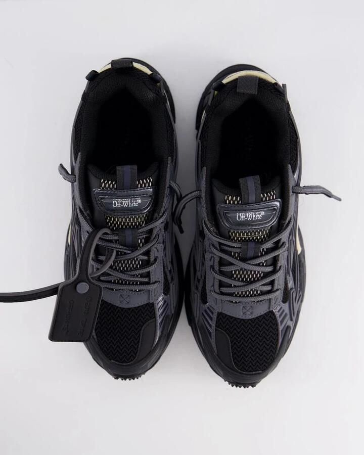 Off White Heren Ow Be Right Back Sneaker Zwart - Foto 3