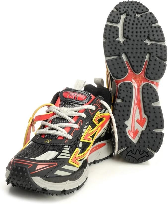 Off White M-Be Right Back Mesh Sneakers - Foto 4
