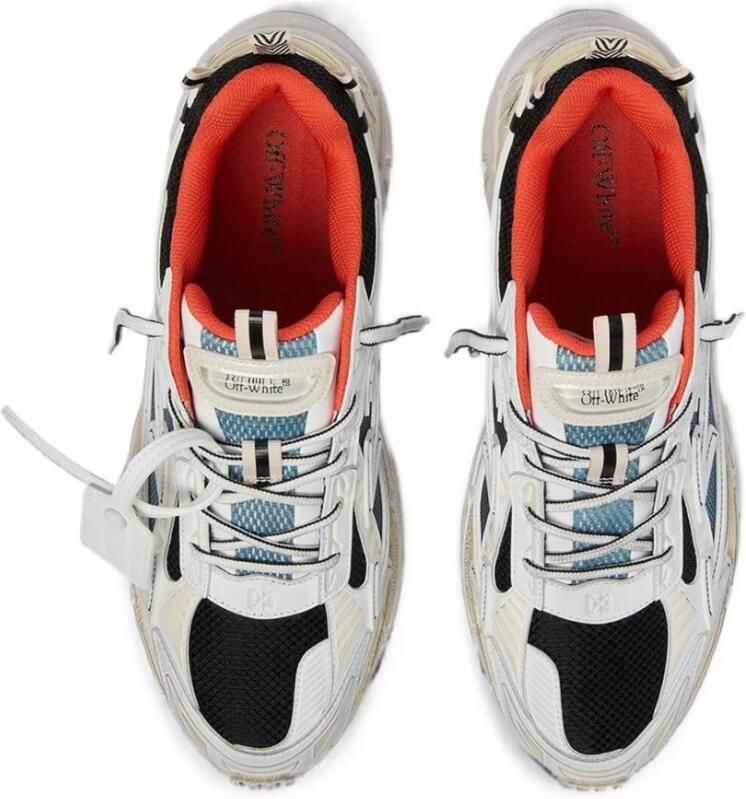Off White Be Right Back Worn Out Effect Sneakers - Foto 3