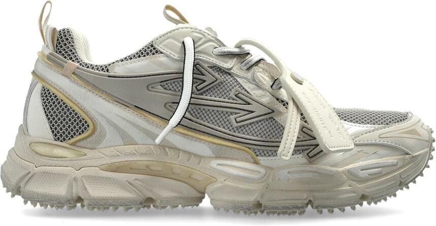Off White Be Right Back Worn Out Sneakers