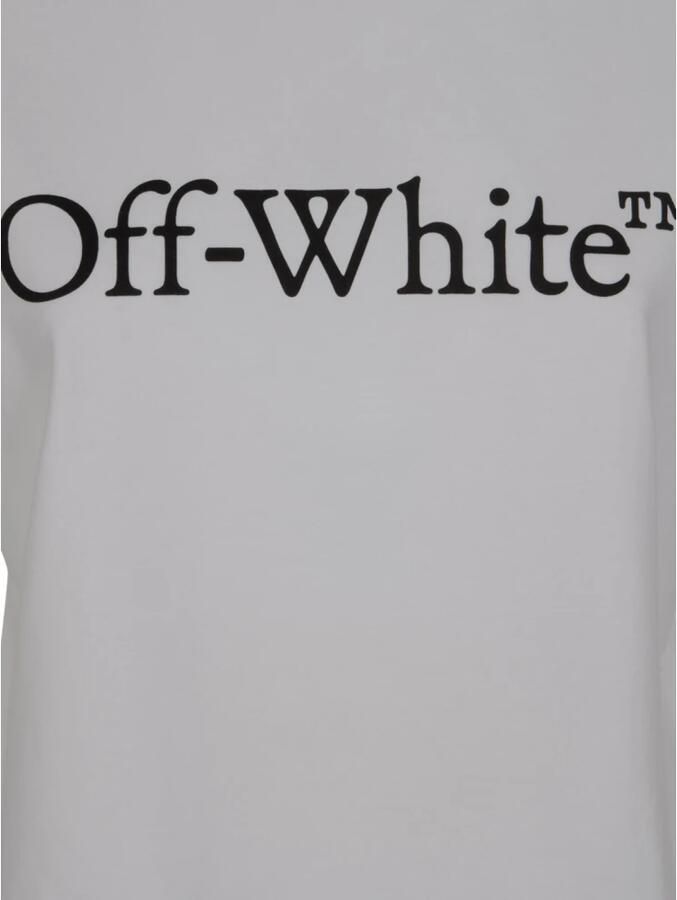 Off White Big Logo Bookish Crop Tee - Foto 2