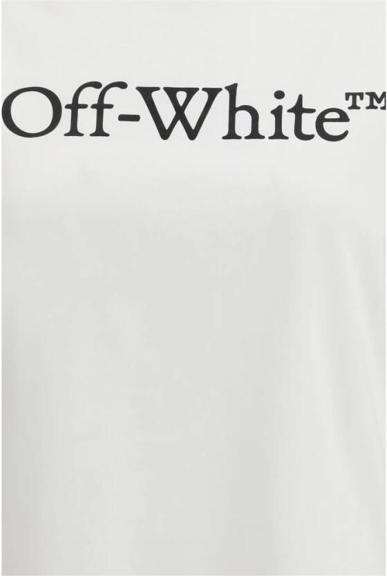 Off White Big Logo Bookish T-shirt - Foto 2