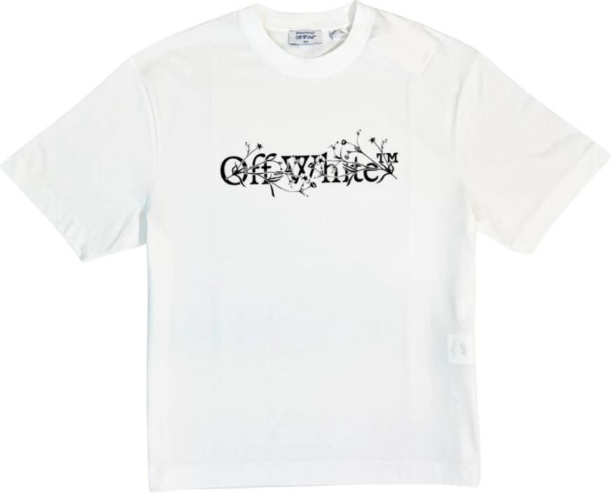 Off White Bookish Flower Skate T-shirt