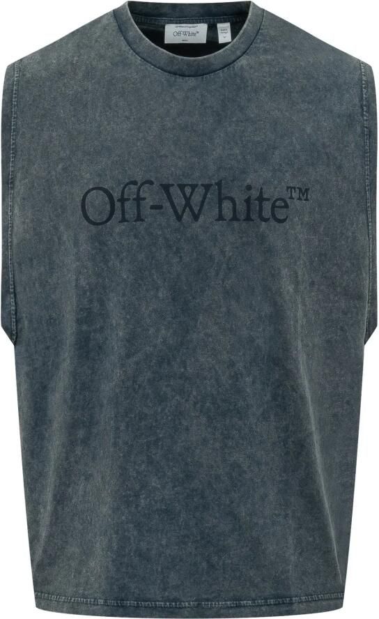 Off White Bookish Mouwloos