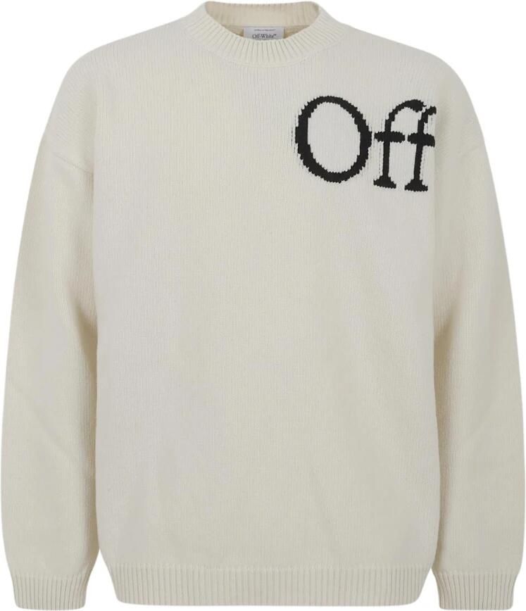Off White Bookish Shared Knit Crewneck