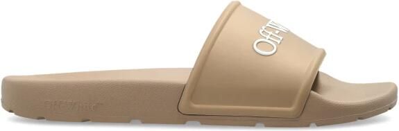 Off White Bookish Slides