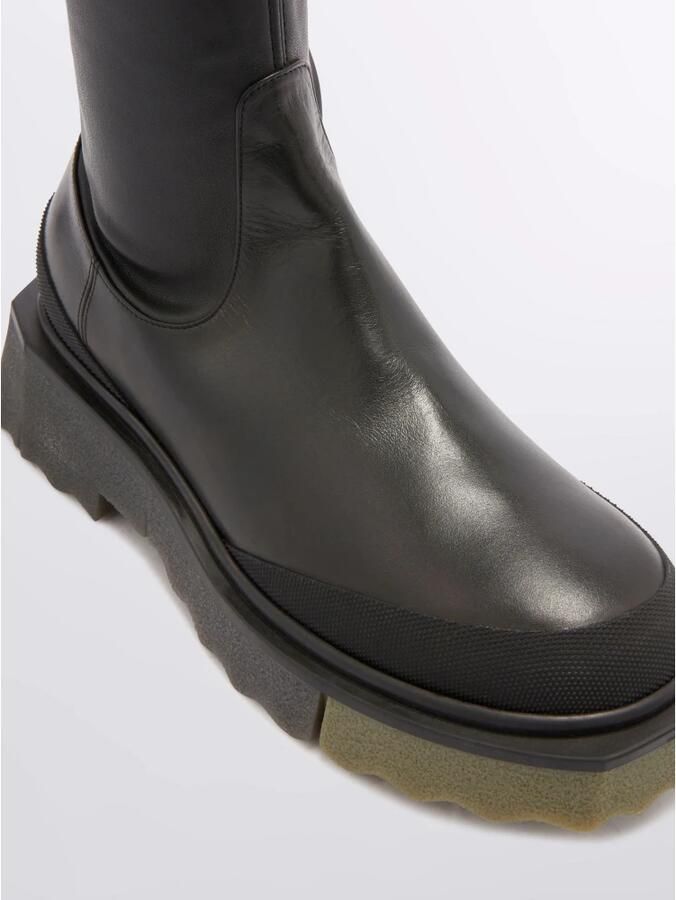 Off White Calf Stretch Sponge Cuissard - Foto 2