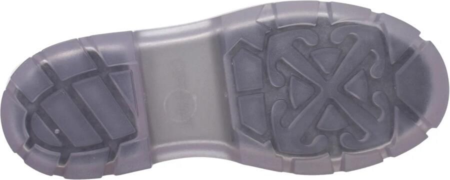 Off White Transparante PVC Enkellaarsjes - Foto 2