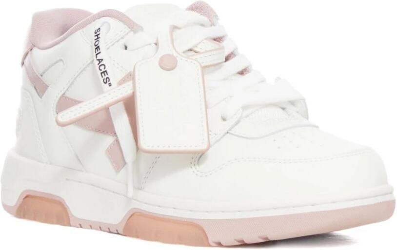 Off White Lace-up Sneakers - Foto 2