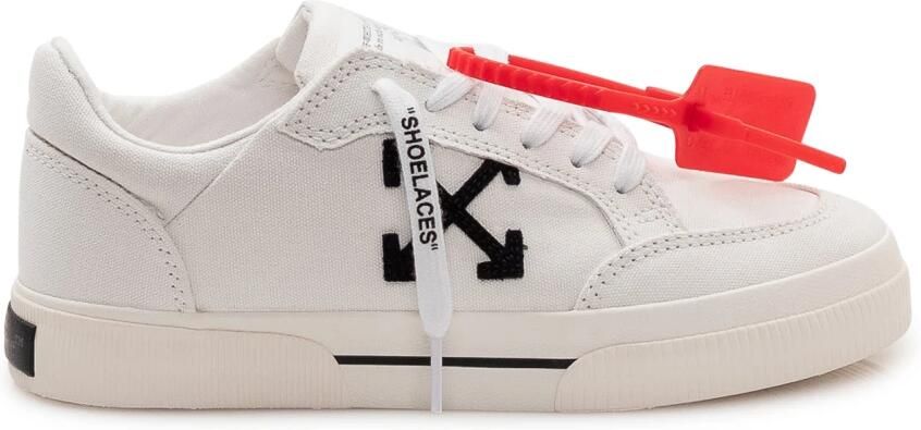 Off White Lage Canvas Sneakers