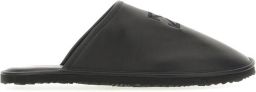 Off White Leren Pantoffels
