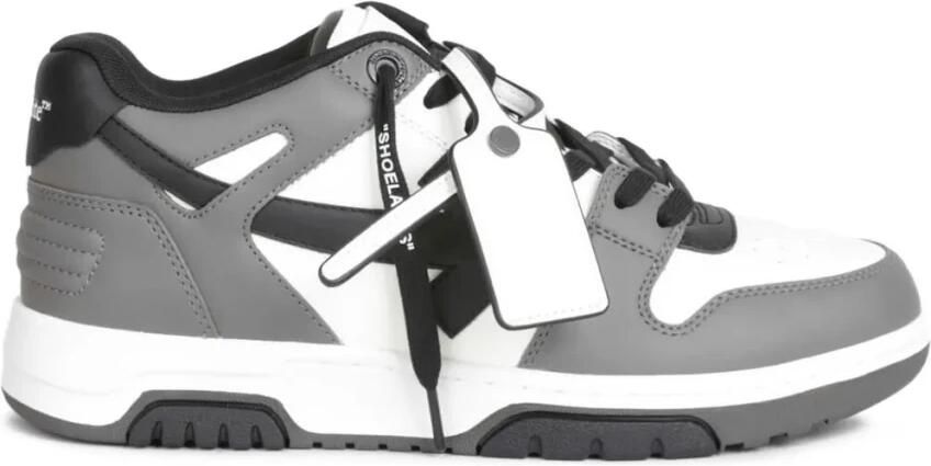 Off White M-Out Of Office Calf Leather Sneakers