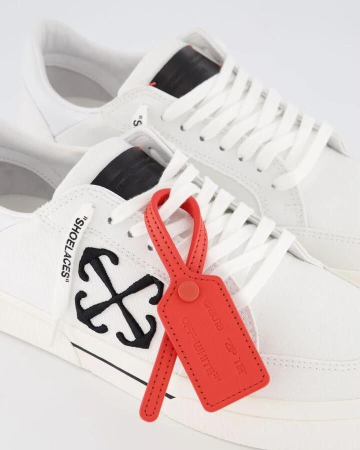 Off White New Low Vulcanized Canvas - Foto 5