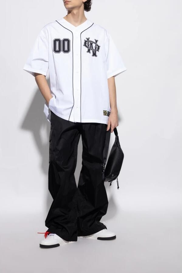 Off White Zwarte Sneakers met Iconische Pijl Patch - Foto 8