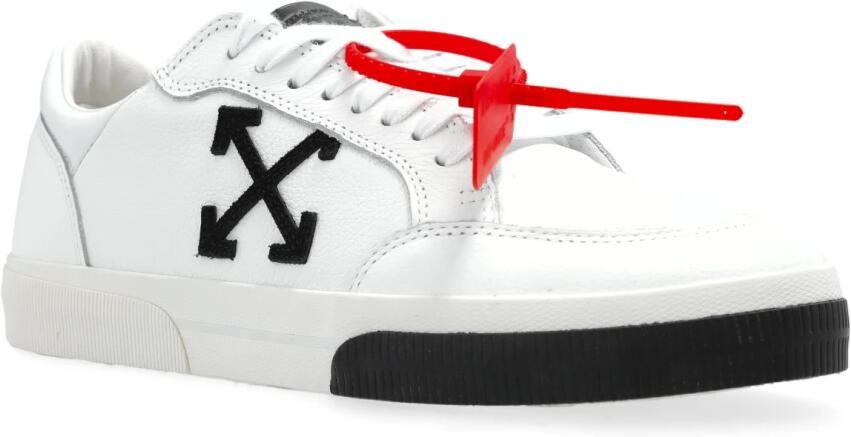 Off White Zwarte Sneakers met Iconische Pijl Patch - Foto 11