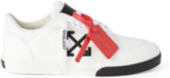 Off White Zwarte Sneakers met Iconische Pijl Patch - Foto 18
