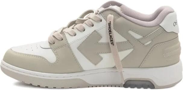 Off White Out Of Office Calf Leather Sneakers - Foto 2