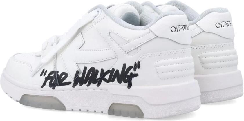Off White Out Of Office For Walking Leren Lage Sneakers - Foto 2