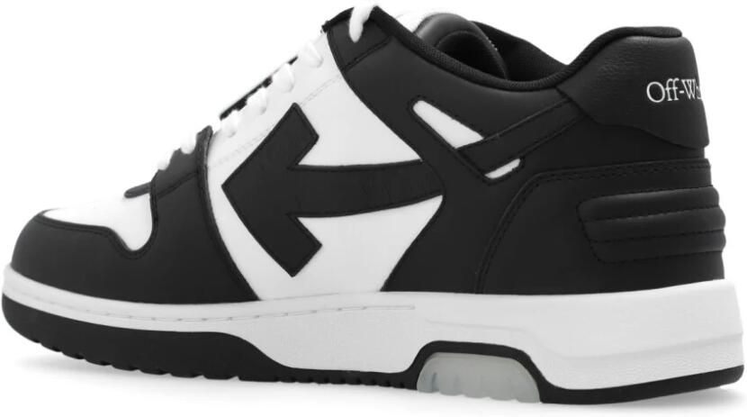 Off White Witte Leren Sneakers met Handtekeningpijlen White Heren - Foto 8