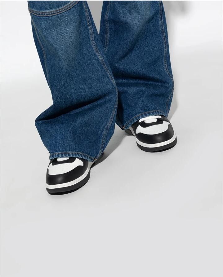 Off White Witte Leren Sneakers met Handtekeningpijlen White Heren - Foto 3