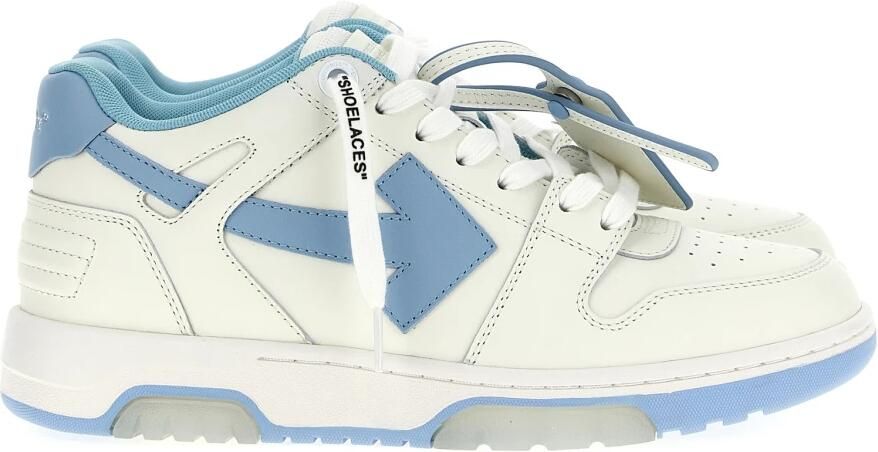 Off White Out Of Office Leather Sneakers - Foto 2
