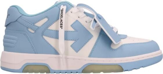 Off White Out Of Office Sportschoenen Blue Heren