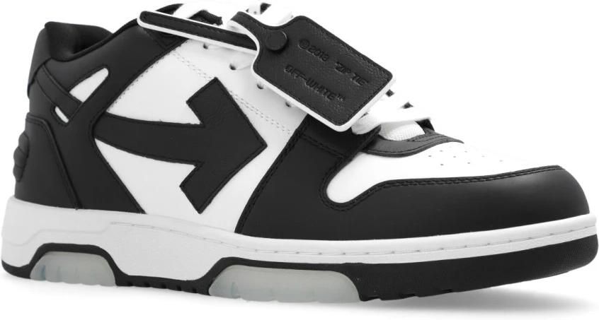 Off White Witte Leren Sneakers met Handtekeningpijlen White Heren - Foto 2