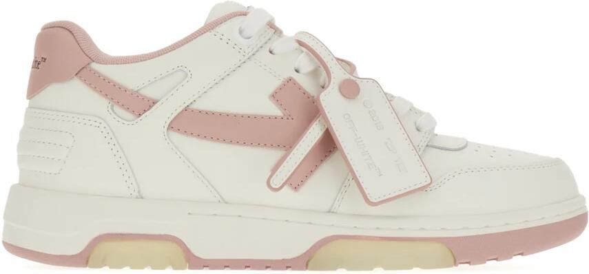 Off White Roze Low-Top Ooo Sneakers Multicolor Dames - Foto 3