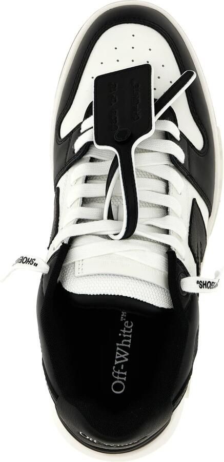 Off-White Low-Top Sneakers Out Of Office Calf Leather White Black in wit - Foto 3