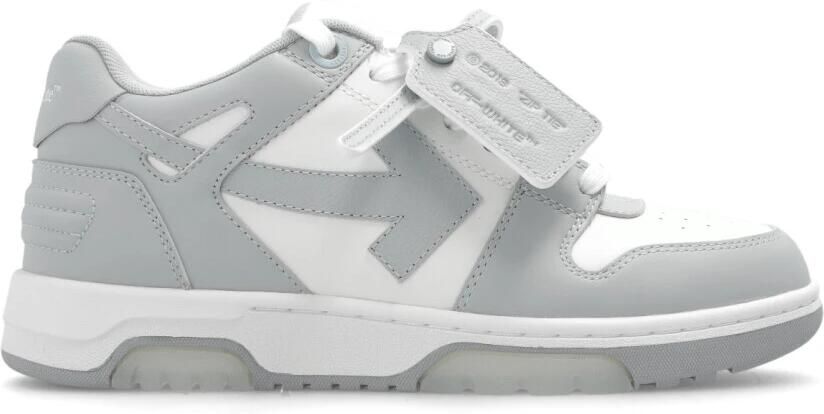 Off White Sneakers met geëmbosseerd pijllogo - Foto 5