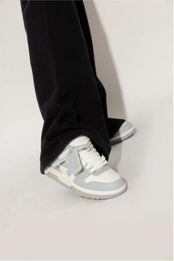 Off White Sneakers met geëmbosseerd pijllogo - Foto 2