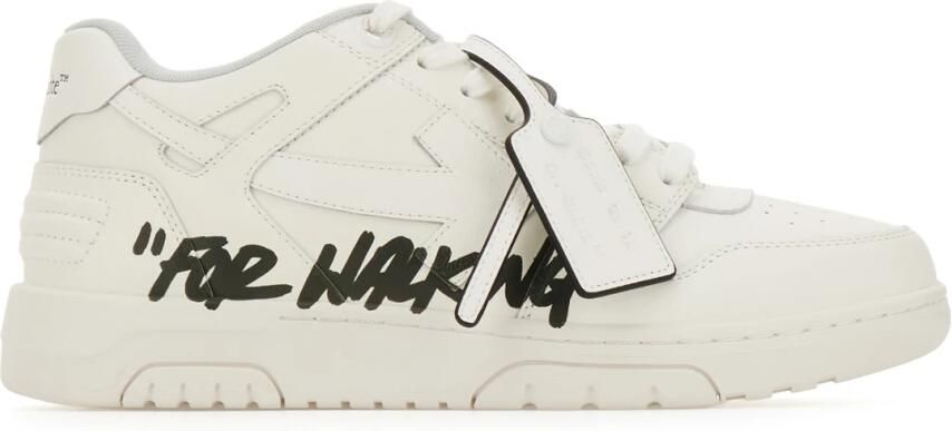 Off White Witte Leren Sneakers met Pijlen White Heren - Foto 3