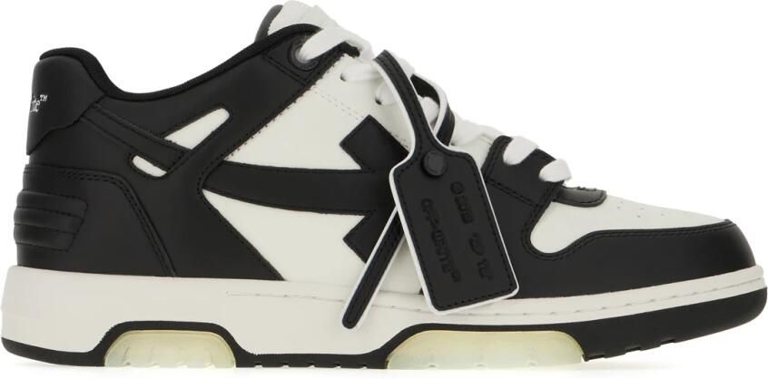 Off White Witte Leren Sneakers met Handtekeningpijlen White Heren - Foto 3
