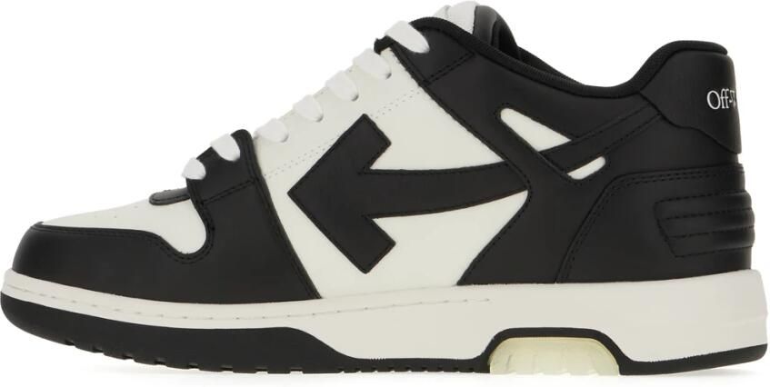 Off White Witte Leren Sneakers met Handtekeningpijlen White Heren - Foto 2