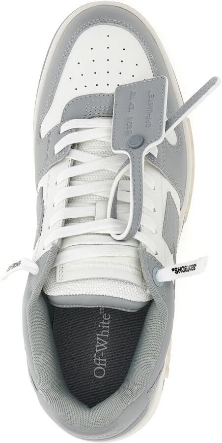 Off White Sneakers met geëmbosseerd pijllogo - Foto 3