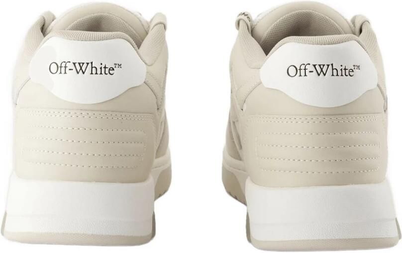 Off White Witte Leren Sneakers Top Lace Sluiting White Dames - Foto 2