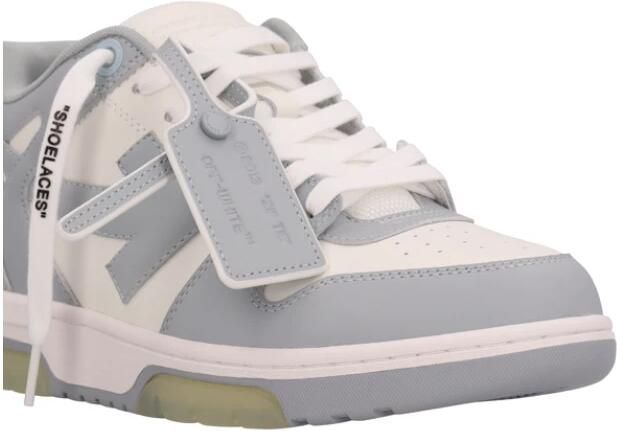 Off White Sneakers met geëmbosseerd pijllogo - Foto 9