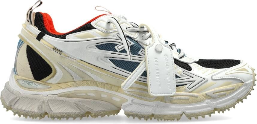 Off White Be Right Back Worn Out Effect Sneakers