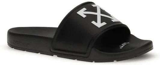 Off White Pijl Slippers Casual Urban Stijl