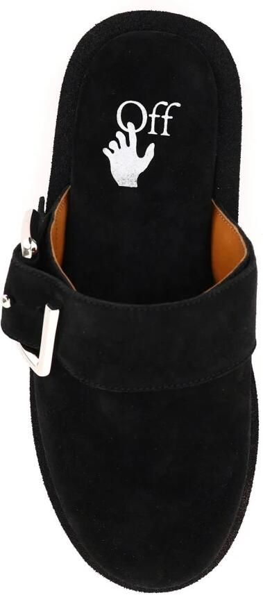 Off White Platte sandalen Zwart Heren - Foto 2