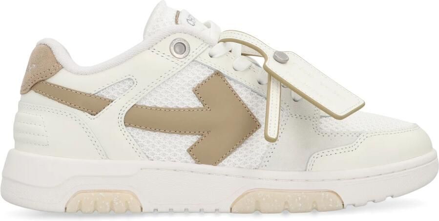 Off White Slim Out Of Office Sneakers