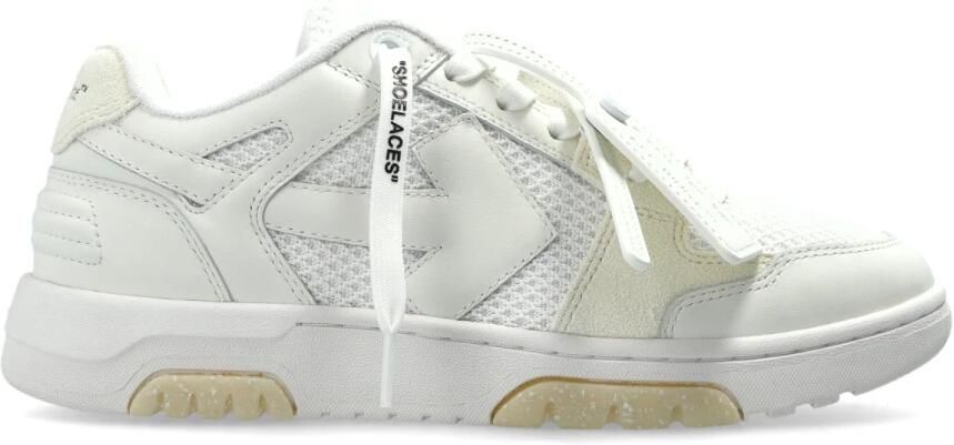 Off White Slim Out Of Office Sneakers