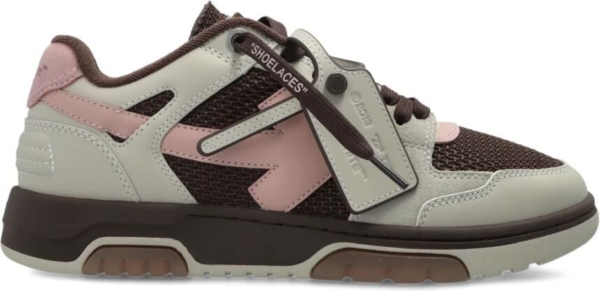Off White Slim Out Of Office Sneakers