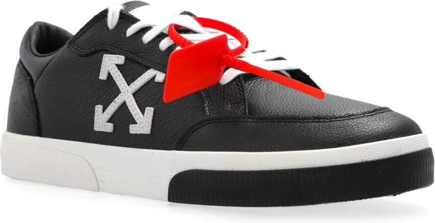 Off White Zwarte Sneakers met Iconische Pijl Patch - Foto 12