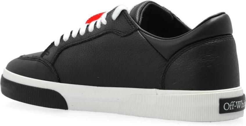 Off White Zwarte Sneakers met Iconische Pijl Patch - Foto 13